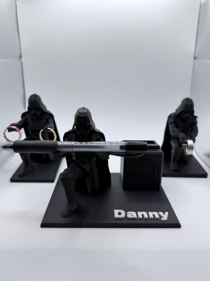 Sci-Fi Villain-Inspired Ring Holder / Pen Holder – 3D Printed Organizer