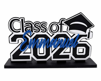 Personalized Class of 2026 Graduation Sign | Grad Party Decor