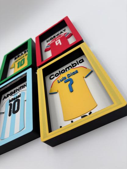 Personalized Soccer Jersey Lightbox | Custom Team Gift