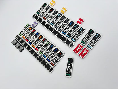 2026 F1 Driver Grid Fridge Magnet | Racing Gift