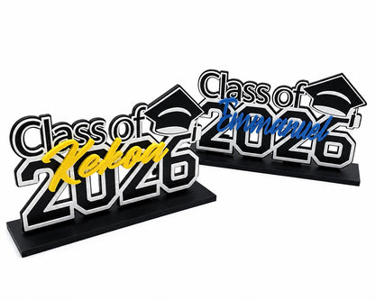 Personalized Class of 2026 Graduation Sign, Grad Party Decor