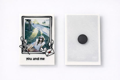 Custom Polaroid Photo Magnet | Personalized Keepsake Gift