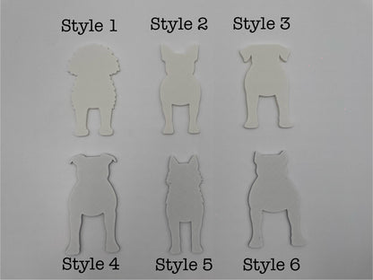 Personalized Dog Leash Holder | Custom Pet Breed Wall Decor