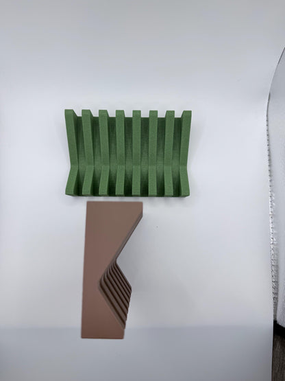Modern Soap Holder & Drying Rack | Bathroom Organizer