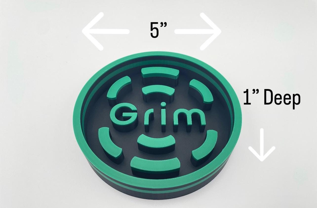 Personalized Dog Bowl | 3D Printed, Custom Pet Feeder