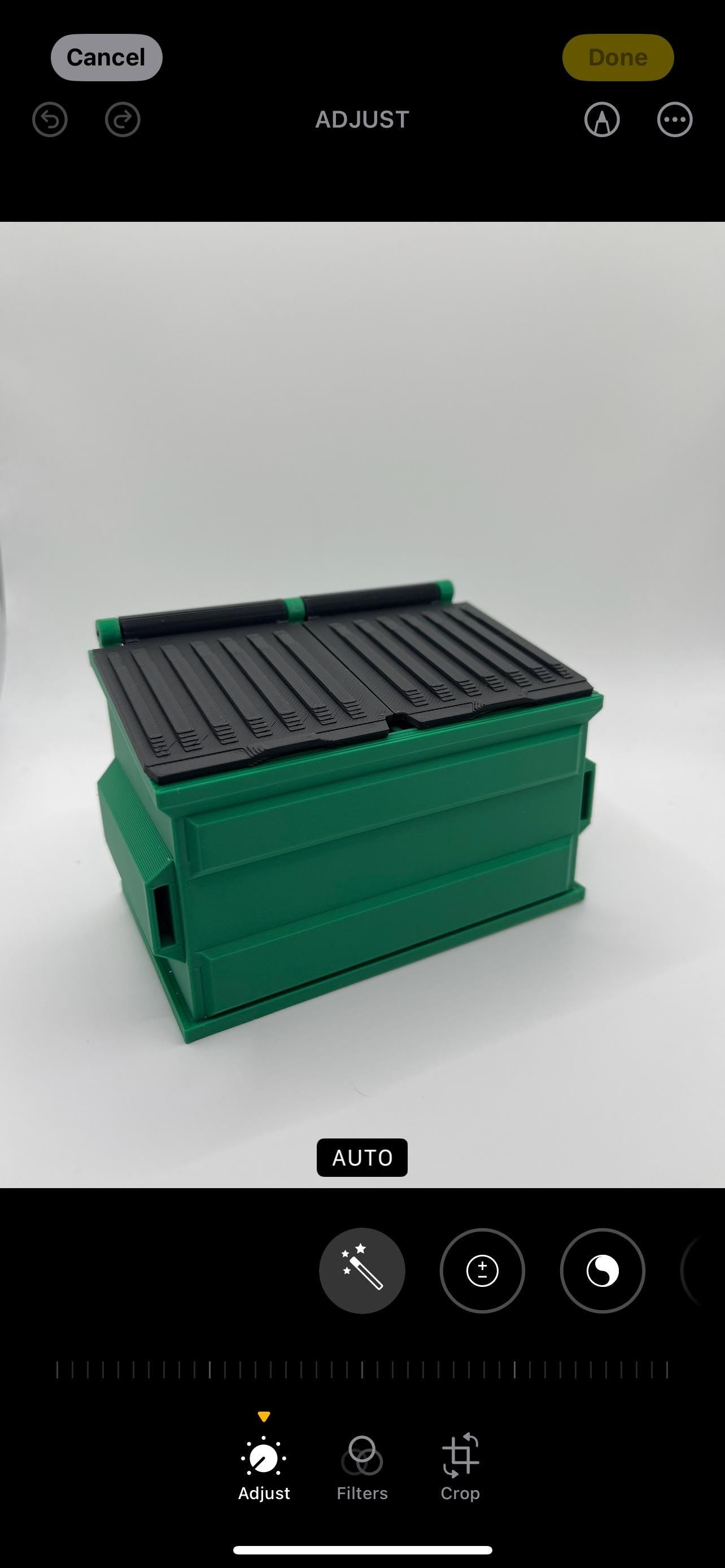 Mini Dumpster Pen Holder – 3D Printed Desk Organizer