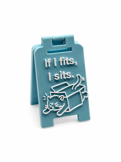 Funny Pet Warning Sign | Cat & Dog Desk Decor
