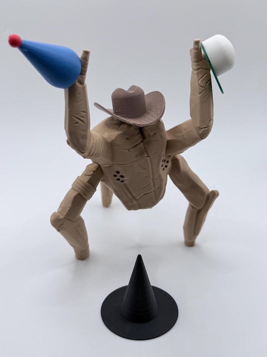 Rocky Pen Holder Figurine, Funny Desk Organizer Gift