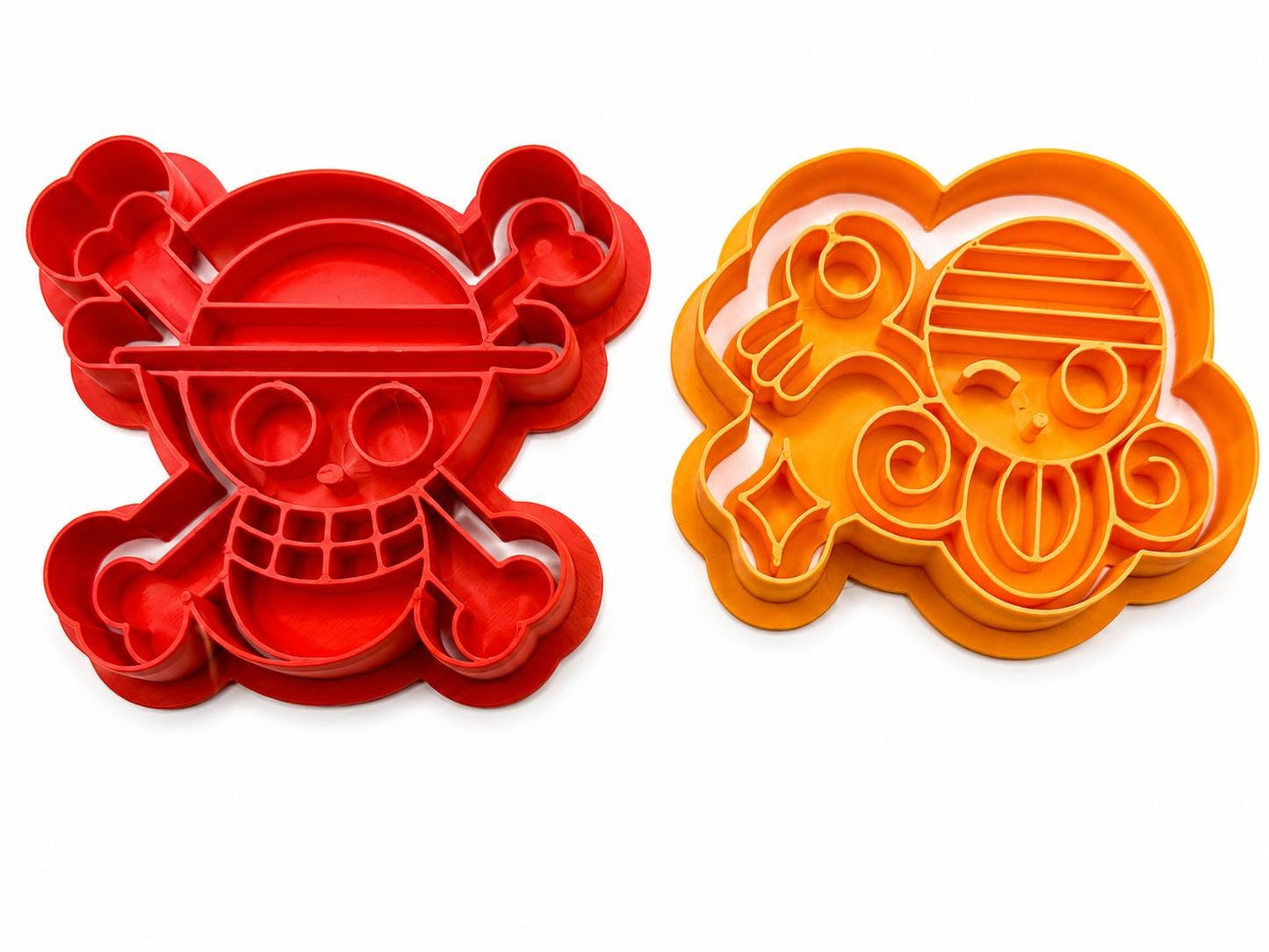 Pirate Theme Cookie Cutter Set, Anime Inspired Pirate Baking Molds, Skull Pirate Cookie Cutters, Party Favor Baking Tools, Pirate Crew