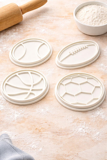 Sports Number Cookie Cutters 0-9 | Birthday Baking Set