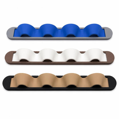 Wall Mounted Glasses Holder, Sunglasses Organizer, Eyewear Storage Rack, Modern Glasses Display, 3D Printed Wall Decor