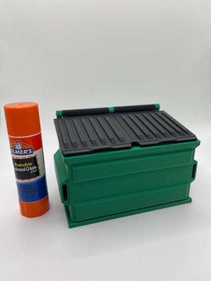 Mini Dumpster Pen Holder – 3D Printed Desk Organizer