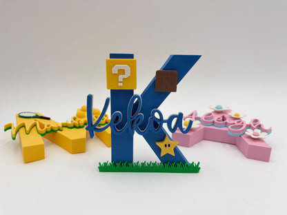 Personalized 3D Name Sign | Custom Nursery & Kids Room Art