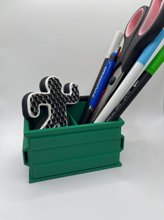 Mini Dumpster Pen Holder – 3D Printed Desk Organizer