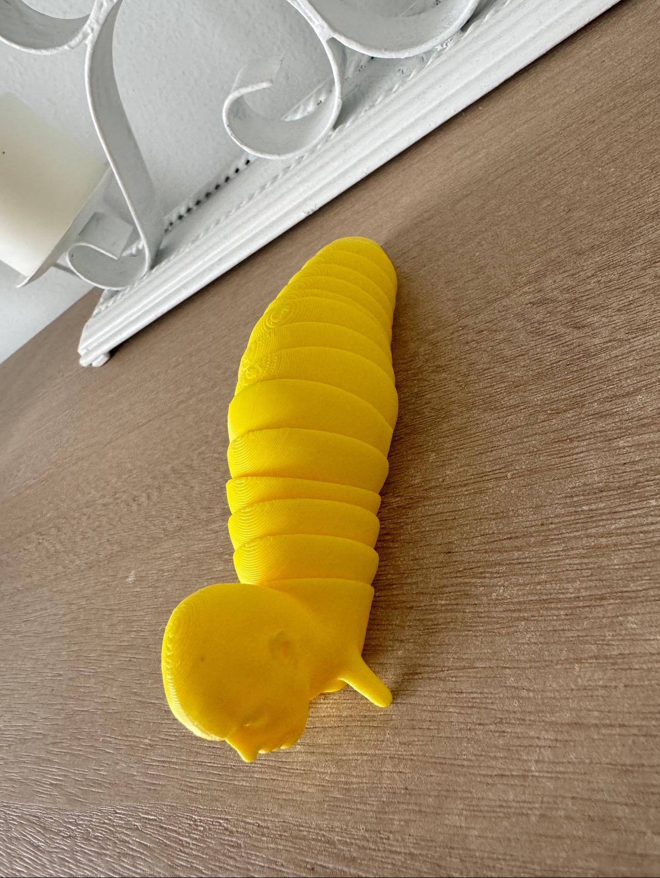 The Rock Slug Fidget Toy – Unique 3D Printed Desk Companion – Fun Stress Relief