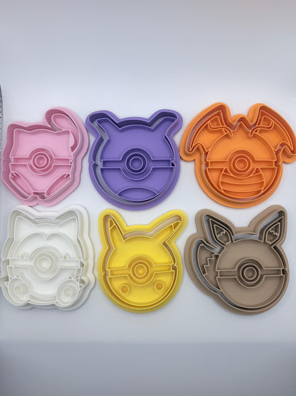 Gaming Character Cookie Cutter Set, Video Game Baking Molds