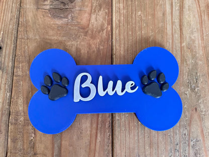Custom Dog Bone Name Sign | Personalized Puppy Wall Decor