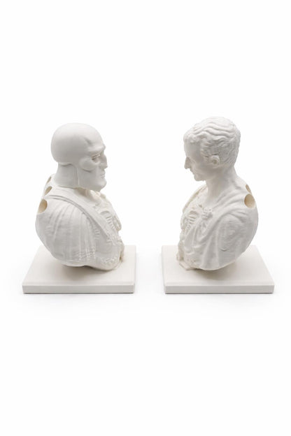Roman Bust Pen Holder | Elegant Desk Organizer Gift for Him