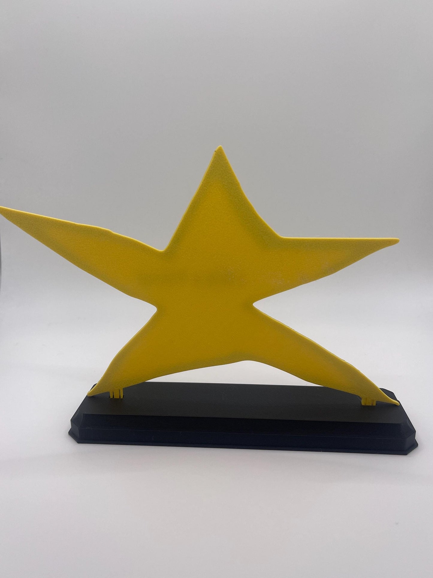 Funny Custom Gold Star Trophy: 3D Printed Personalized Award