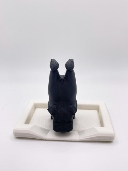 Personalized Bulldog Ring Holder | Funny Dog Jewelry Tray