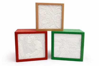 Custom Photo Lithophane Night Light | Personalized Shadow Box