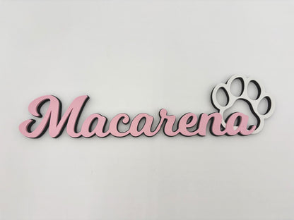 Personalized Dog Food Sign | Wall Decor
