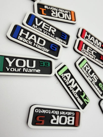2026 F1 Driver Grid Fridge Magnet | Racing Gift