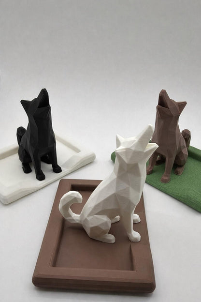 Akita Ring Holder | Dog Lover Jewelry Tray