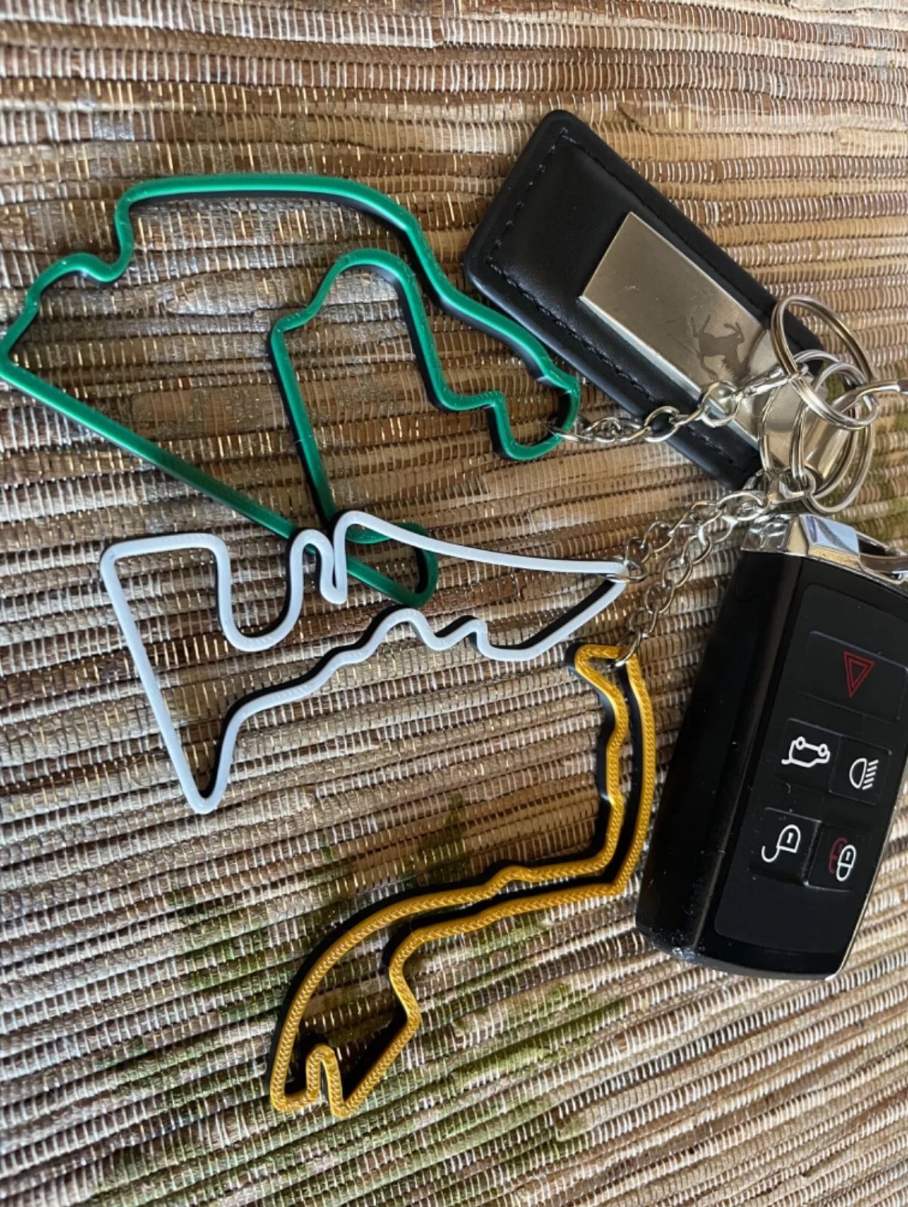 Formula 1 Track Keychain
