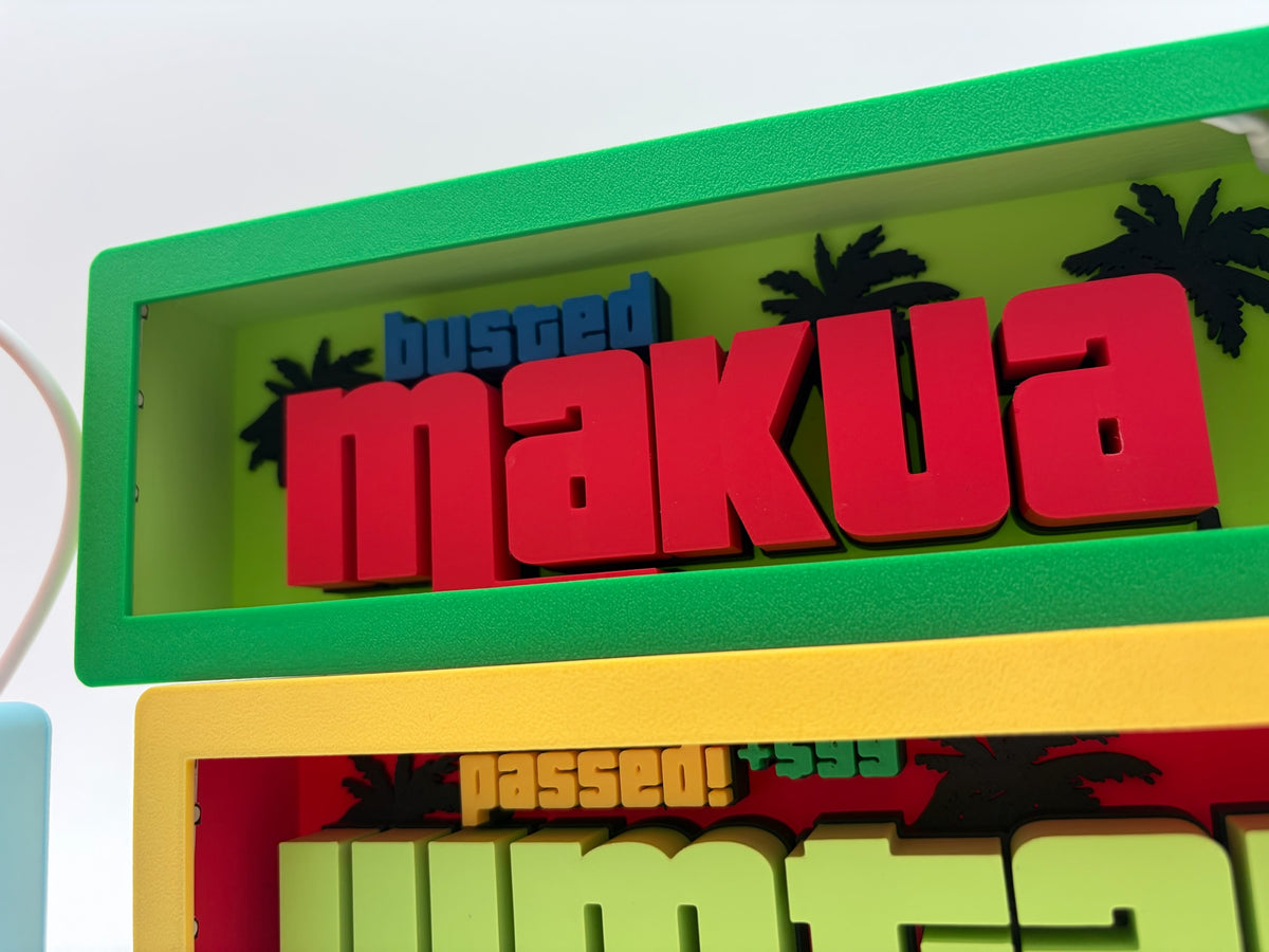 Custom Gaming Lightbox | Personalized Desk Decor