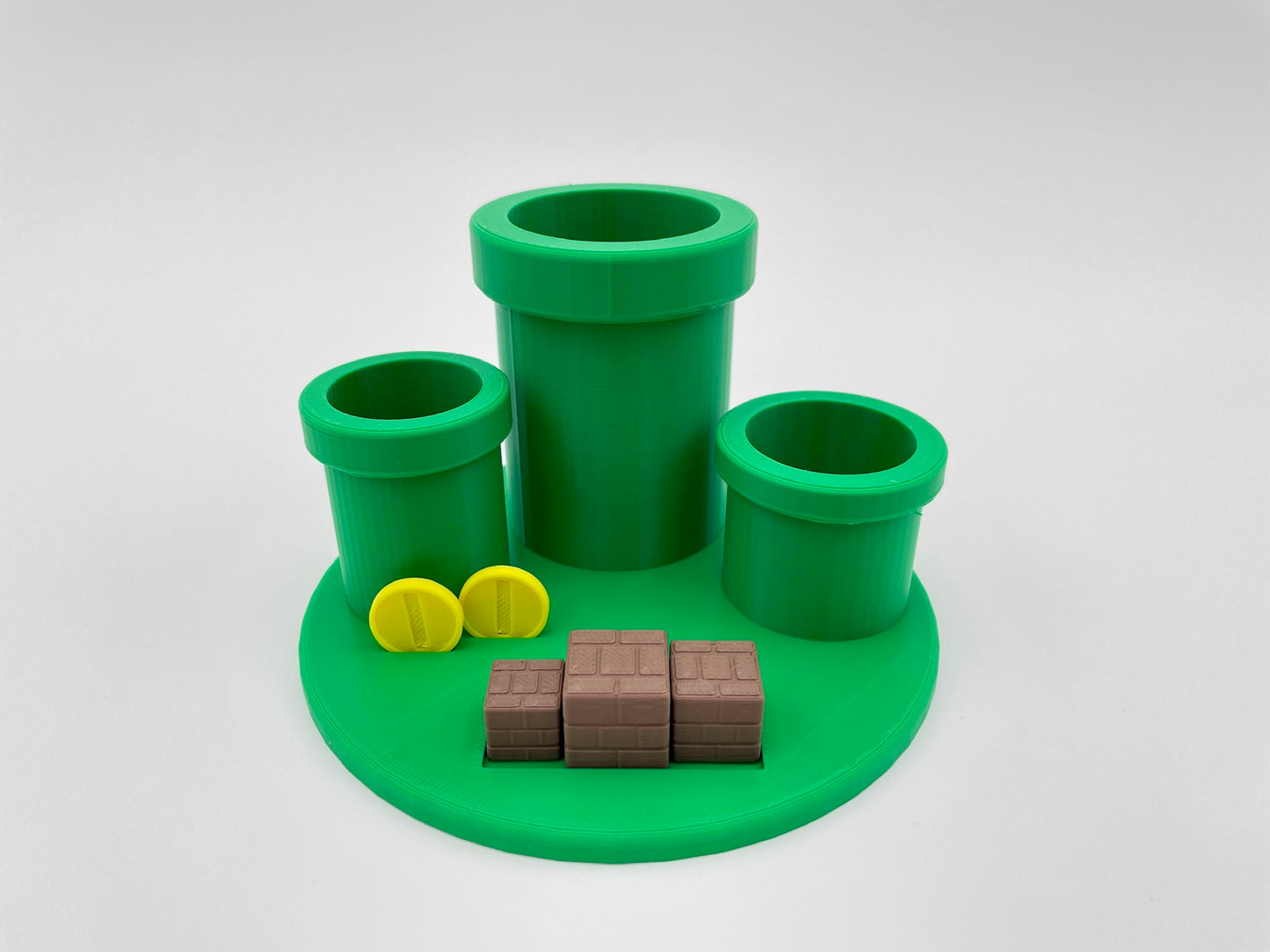 Mario Warp Pipe Pen Holder – Desk Organizer