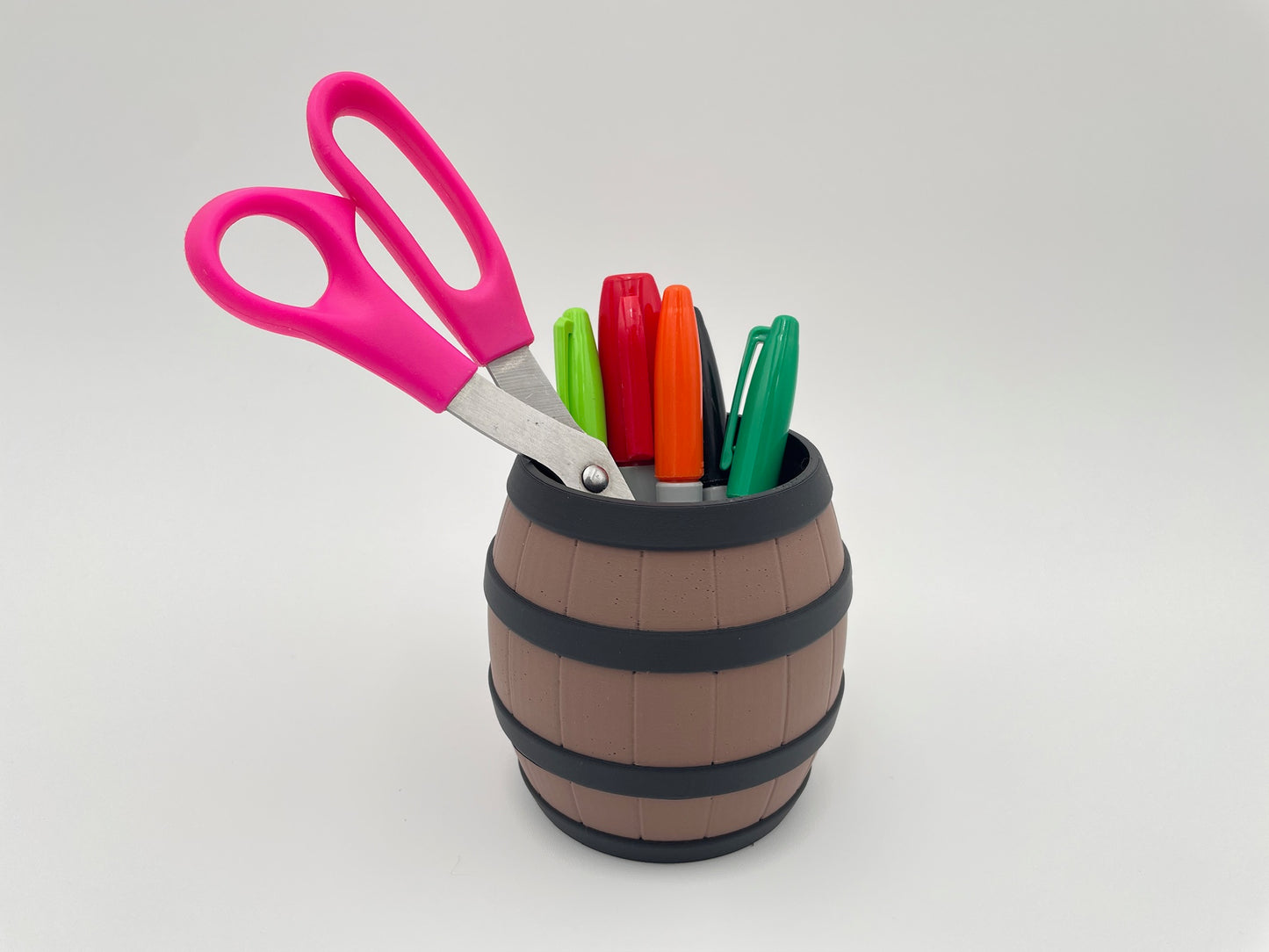 Donkey Kong Barrel Pen Holder – DK Desk Organizer