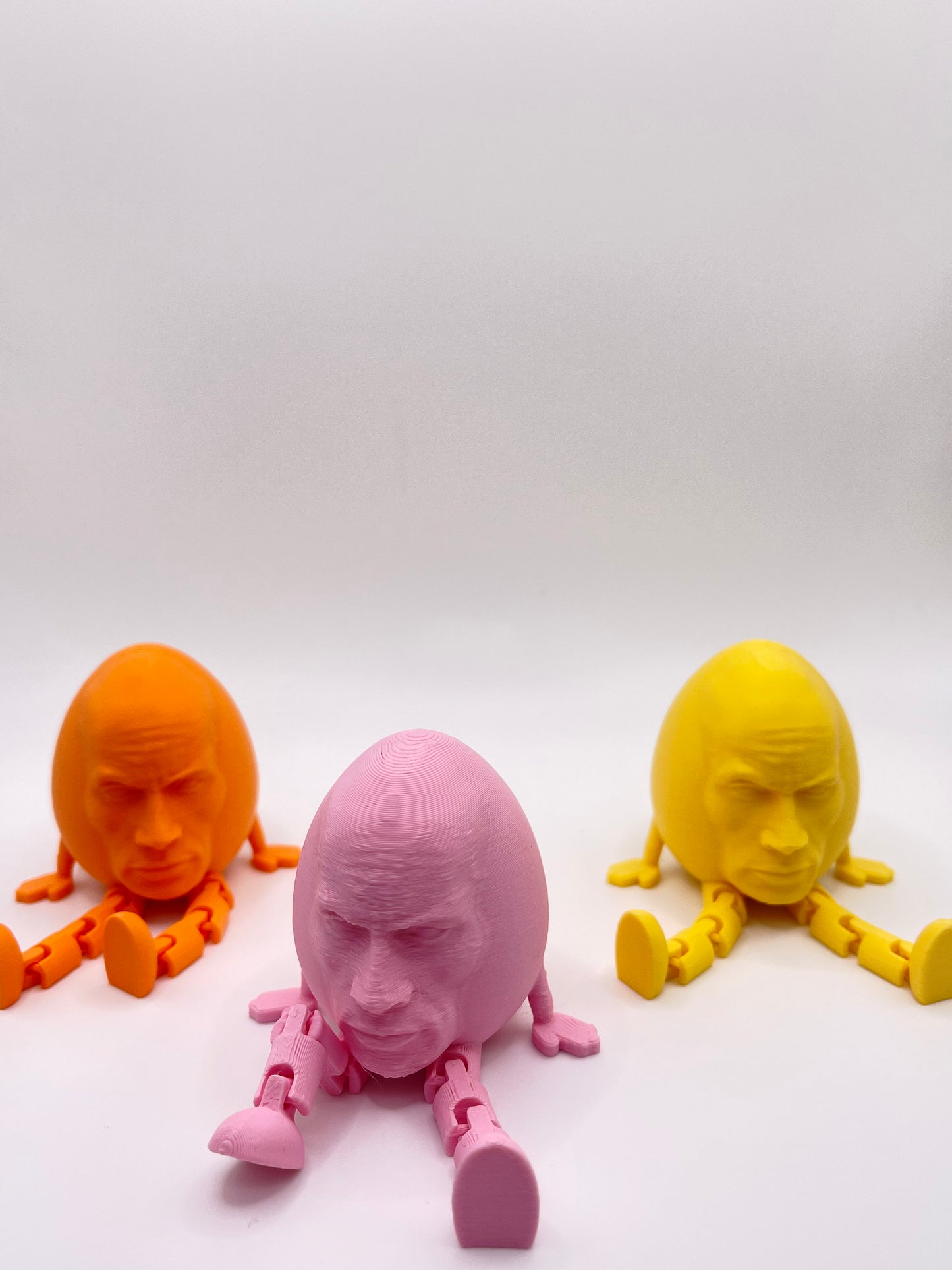 Human Face Egg – The Funniest 3D Printed Desk Buddy!
