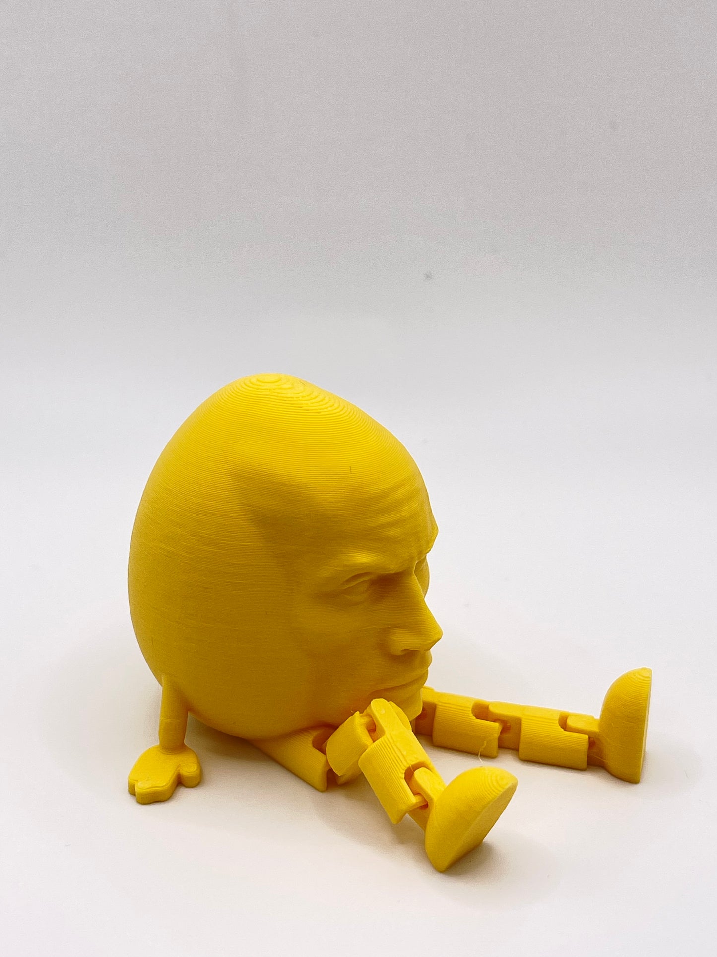 Human Face Egg – The Funniest 3D Printed Desk Buddy!