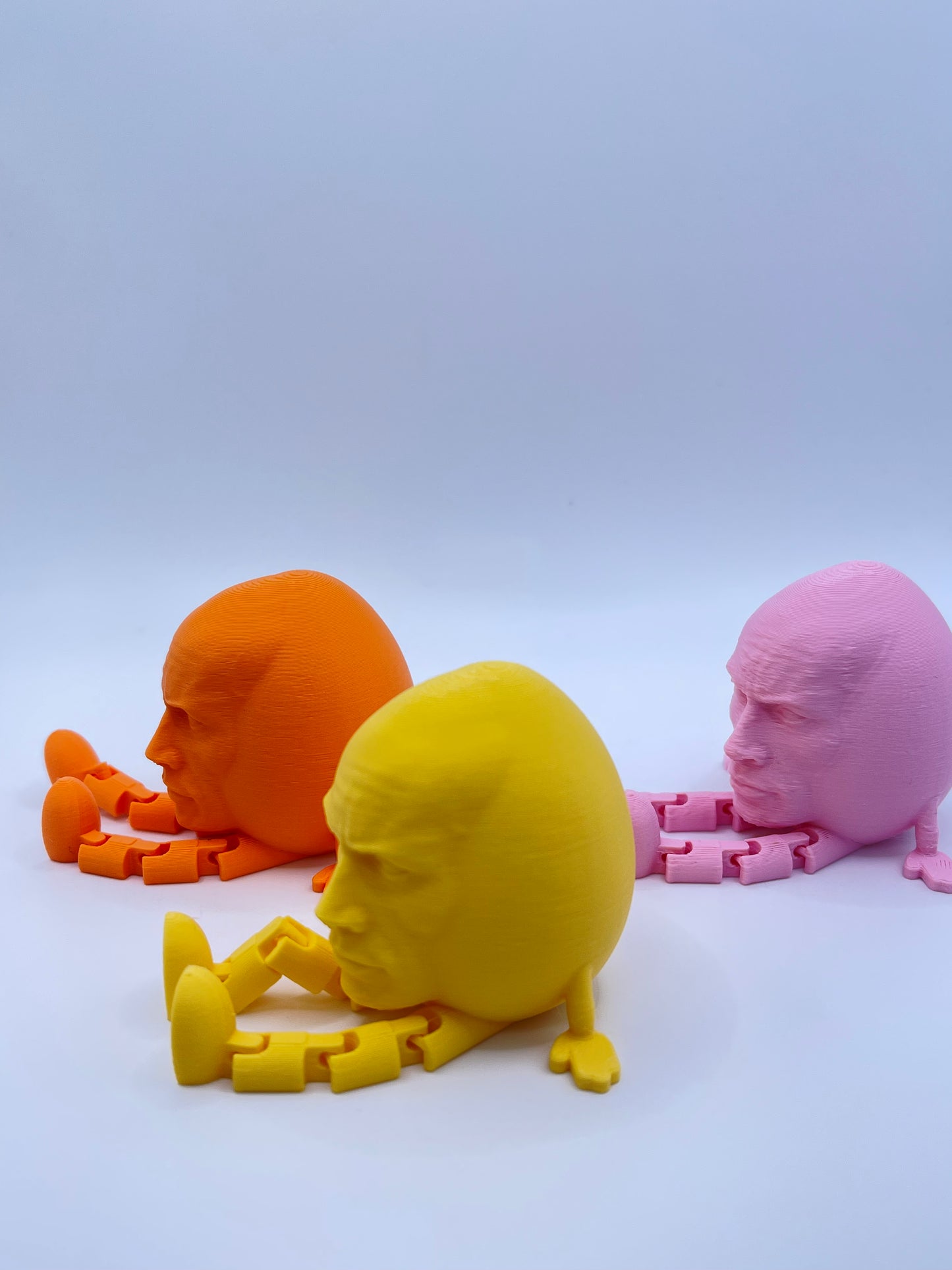 Human Face Egg – The Funniest 3D Printed Desk Buddy!
