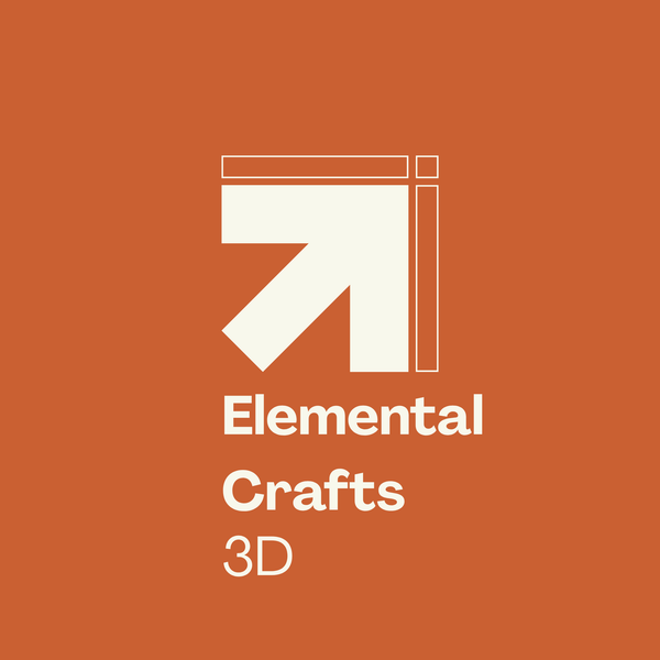 Elemental Crafts 3D logo