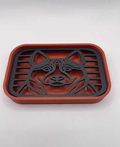 3D Printed Dog Soap Dish | Minimalist Bathroom Decor