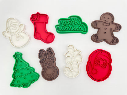 Christmas Cookie Cutter Set | Holiday Baking Shapes
