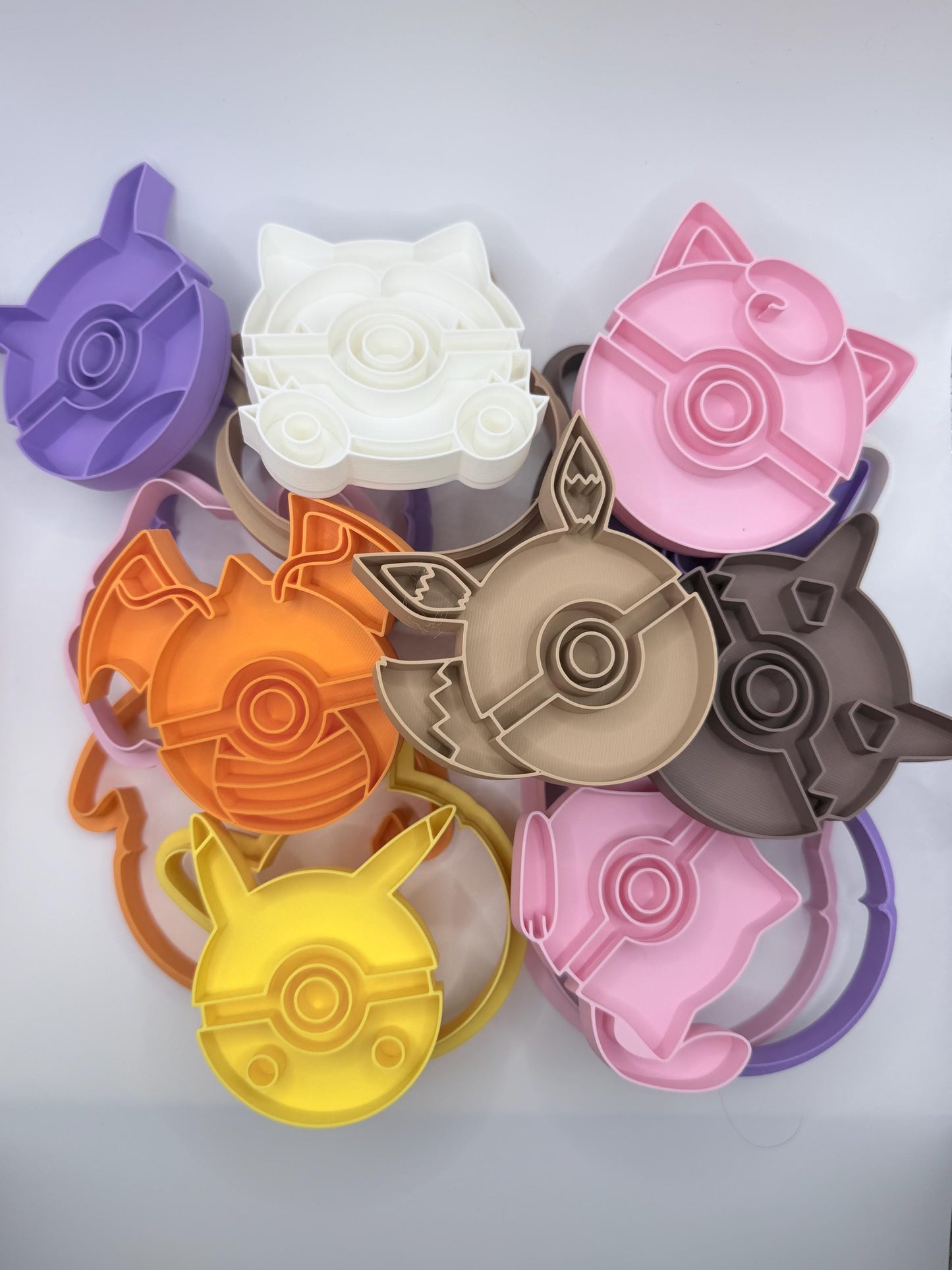 Gaming Character Cookie Cutter Set | Game Party Baking Molds