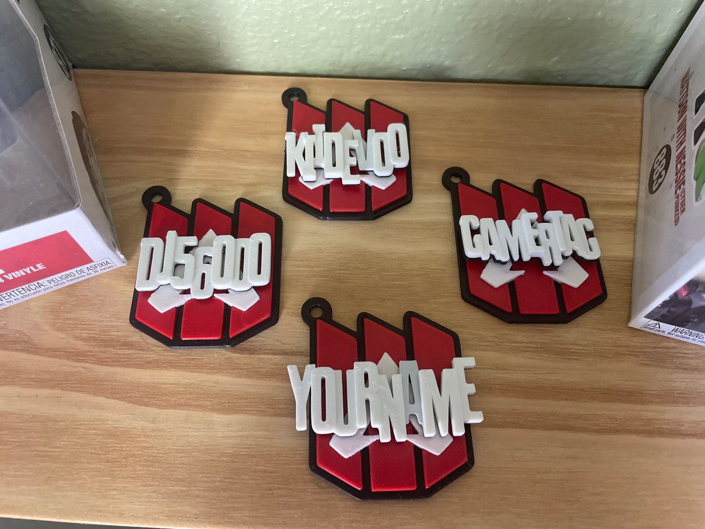 Custom Keychain - Apex Legends Inspired