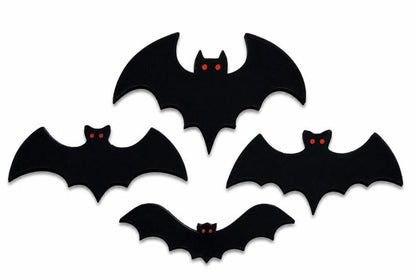 Halloween Fridge Magnets Set | 3D Printed Halloween Magnets | Pumpkin Bat Cat Mummy Ghost Skeleton | Spooky Kitchen Decor