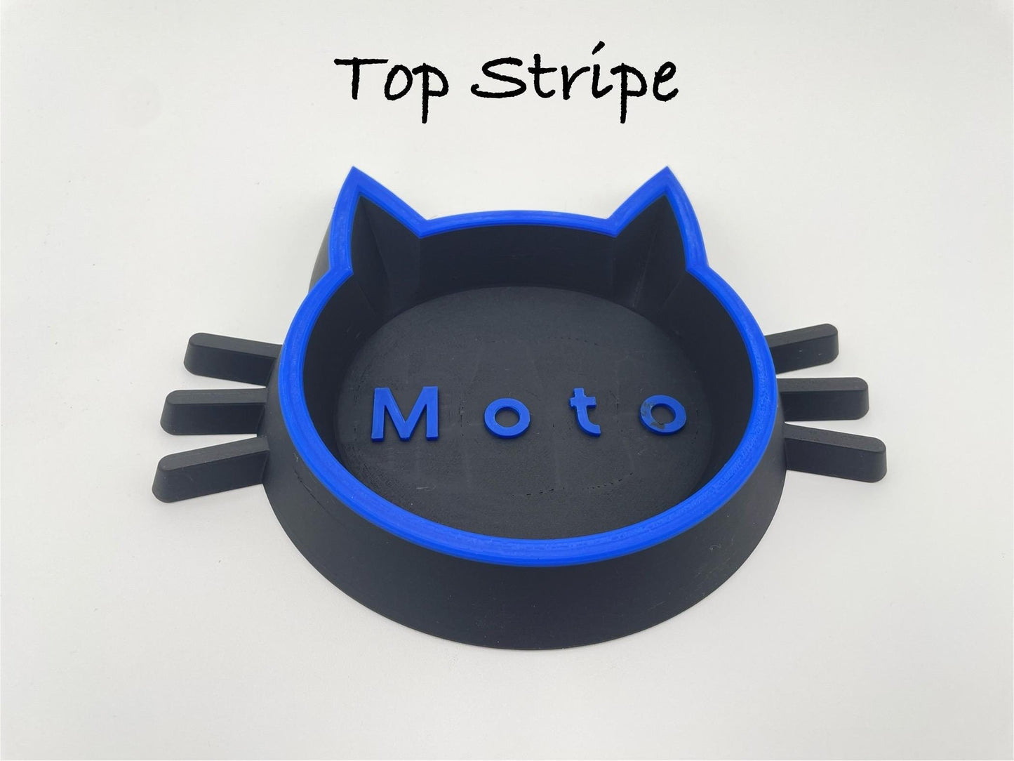 Personalized Cat Food Bowl | Custom Name, 3D Printed Kitten Dish