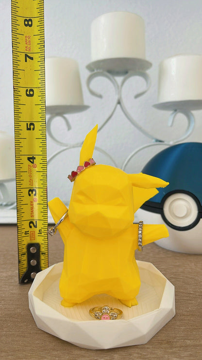 Electric Mouse-Inspired Ring Holder | Gamer Desk Decor