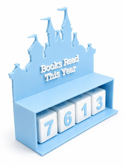 Fantasy Castle Books Read Tracker | BookTok Shelf Decor