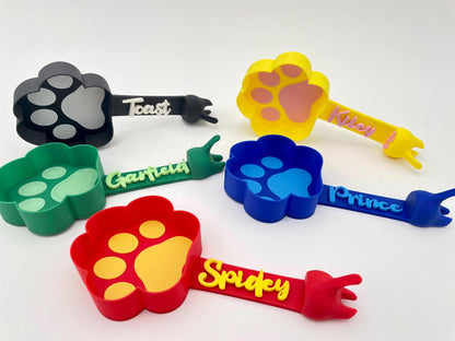Personalized Cat Food Scoop | Custom Kibble Measuring Cup