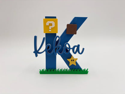 Personalized 3D Name Sign | Custom Nursery & Kids Room Art