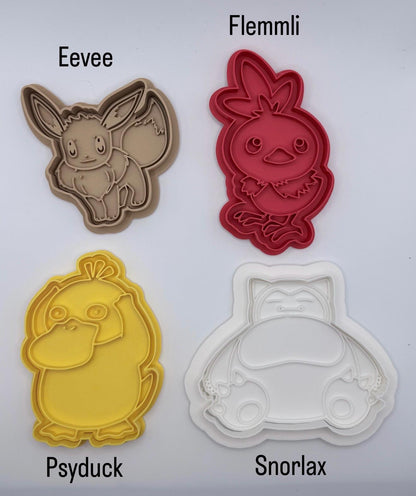 Gaming Character Cookie Cutters | 18-Design Mix & Match Set