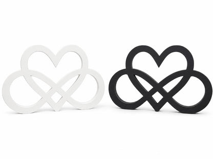 Infinity Heart Sculpture | Anniversary & Wedding Gift