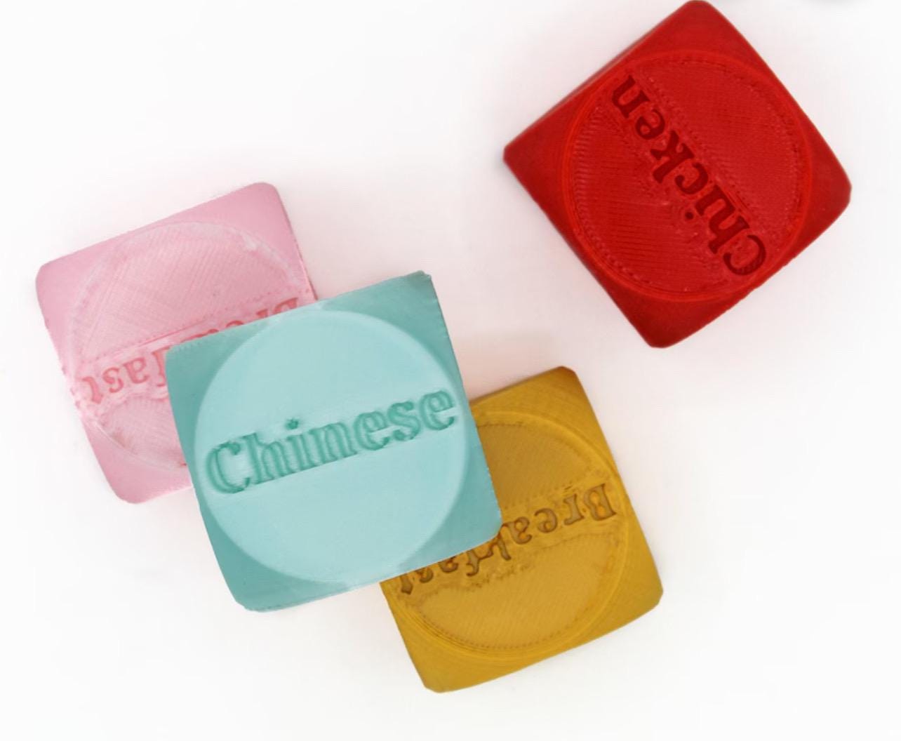 Meal Decision Dice Set – Let Fate Choose Your Next Meal!