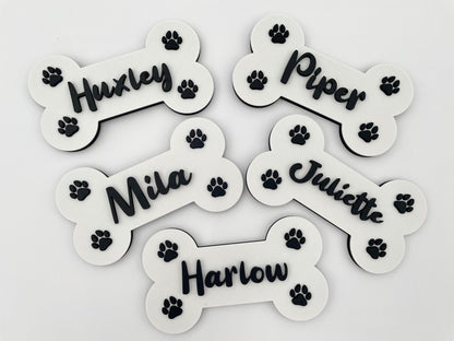 Personalized Dog Bone Name Sign | Puppy Room Decor